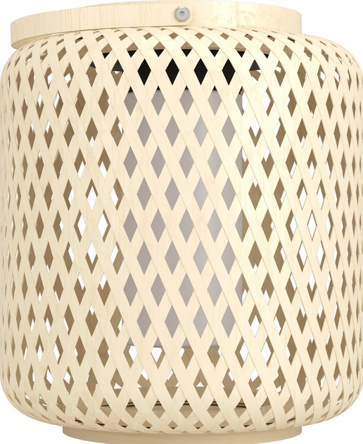 Lampa stołowa solarna Eglo Marliano Brązowo-biała - obraz 2