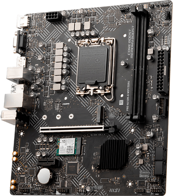 Płyta główna MSI PRO H610M-G WIFI DDR4 (s1700, Intel H610, PCI-Ex16) - obraz 3