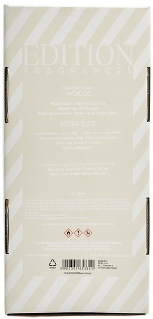 Dyfuzor zapachowy Edition Fragrances Signature Woods Bitter Suite 200 ml (5902367613341) - obraz 5