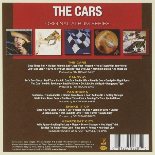 THE CARS – Original Album Series (Box Set, 5CD, EU) - зображення 2