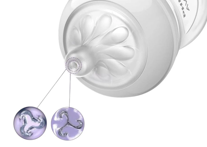 Соска Philips AVENT Natural Response Flow 4 3м+ 2 шт SCY964/02 (8710103985136) - зображення 7