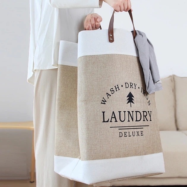 Сумка-корзина MORO для білизни 56*35 M-4458 - Фото 1 Сумка-корзина MORO для білизни 56*35 M-4458 - изображение 1