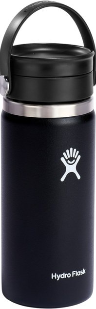 Butelka termiczna Hydro Flask Wide Flex Sip Lid Black 400 ml (810911030078) - obraz 2