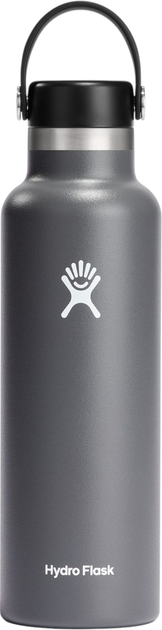 Butelka termiczna Hydro Flask Standard Mouth Flex Cap Stone 621 ml (810007834818) - obraz 1