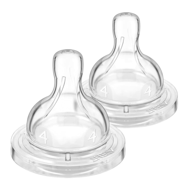 Соска Philips AVENT Anti-colic Flow 4 6м+ 2 шт SCY764/02 (8710103996781) - зображення 2