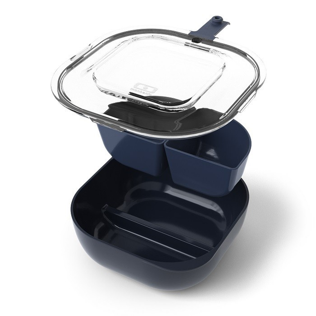 Zestaw pojemników na przekąski Monbento Gourmet Deep Denim (3760367950086) - obraz 3