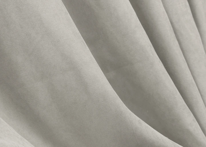 Комплект коротких штор VR-Textil Мікровелюр Petek YL № 1803ш Світло-сірий 130х170 см 2 шт (35-0385) - зображення 5