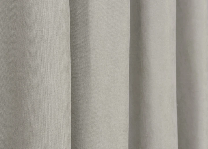Комплект коротких штор VR-Textil Мікровелюр Petek YL № 1803ш Світло-сірий 130х170 см 2 шт (35-0385) - зображення 6