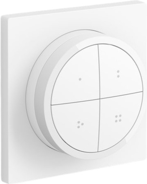 Inteligentny wyłącznik Philips Hue Tap Dial Switch White (929003500101) - obraz 1