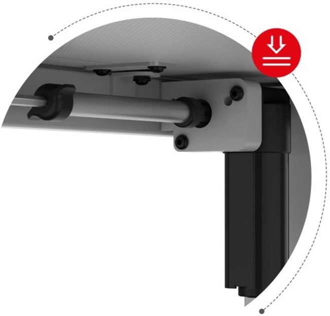 Biurko gamingowe Huzaro Hero 7.9 White - obraz 11