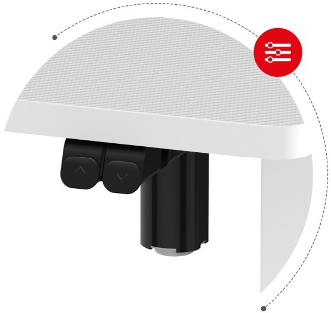 Biurko gamingowe Huzaro Hero 7.9 White - obraz 12