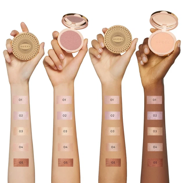 Хайлайтер Gucci Glow Highlighter Multi-use Silky Illuminating Powder 03 Warm Gold 10 г - зображення 2