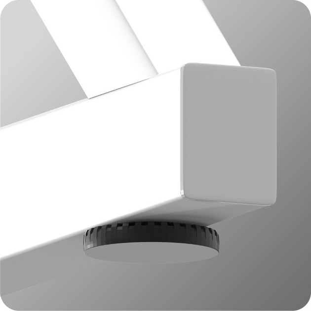 Biurko gamingowe Huzaro Hero 1.7 RGB White - obraz 6