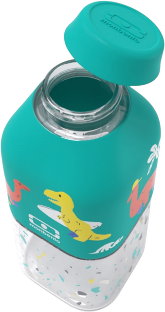Butelka na wodę Monbento Positive S Graphic Blue Dino 330 ml (3760367953650) - obraz 2