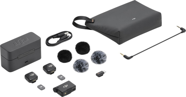 Бездротова радіосистема DJI Mic Mini (2 TX+1 RX) (6941565991454) - зображення 15