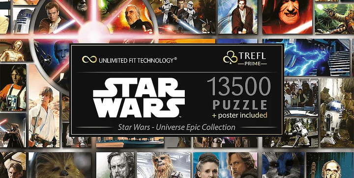 Puzzle Trefl Prime Star Wars Universe Epic Collection 13500 elementów (5900511810363) - obraz 5