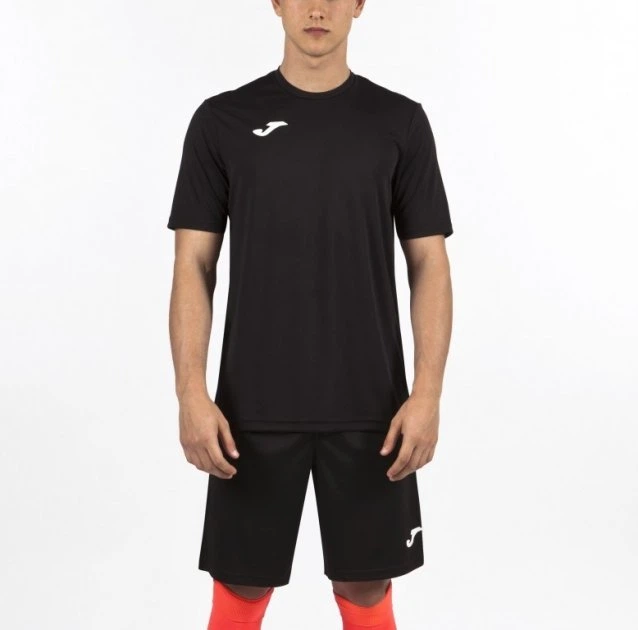 Футболка Joma COMBI черный Муж M 100052.100 M - Фото 2 Футболка Joma COMBI черный Муж M 100052.100 M - изображение 2