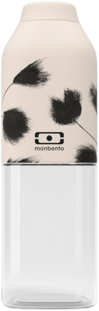 Butelka na wodę Monbento Positive M Graphic Plume 500 ml (3760367951342) - obraz 1