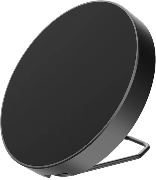 Бездротовий зарядний пристрій Forever Recycling Power 15W Black (5907457738539) - зображення 1