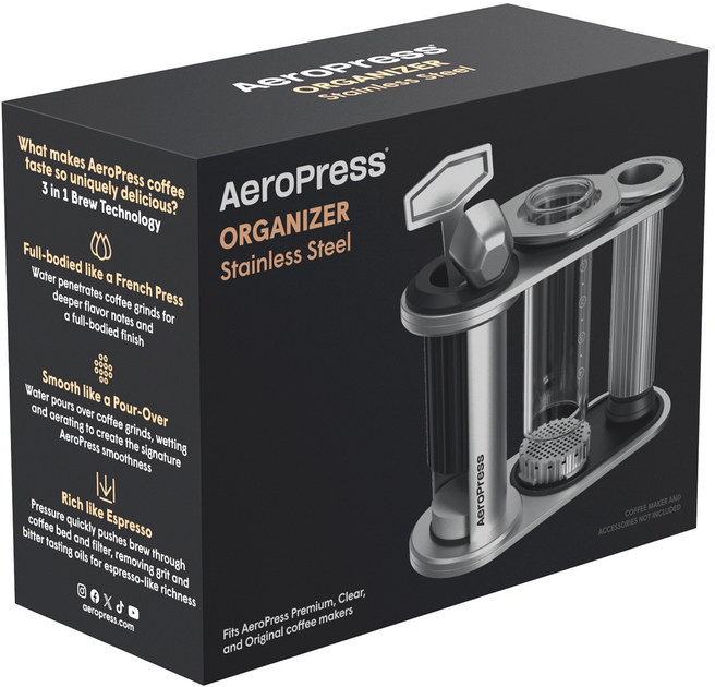 Органайзер AeroPress металевий (85276082073) - зображення 2