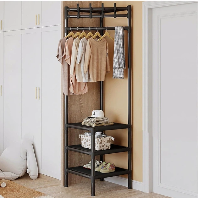 Вешалка угловая для одежды и обуви Corner coat rack (397 CR) - Фото 8 Вешалка угловая для одежды и обуви Corner coat rack (397 CR) - изображение 8
