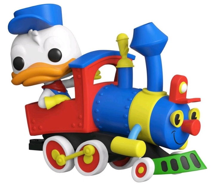 Фігурка  Funko POP! Trains Disneyland 65th Anniversary Donald Duck on the Casey Jr. Circus Train Attraction 01 (0889698509473) - зображення 3