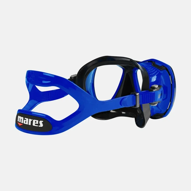 Маска для дайвінгу Mares Force-X LS синій з чорним 411082.CLKBLBLK - зображення 4