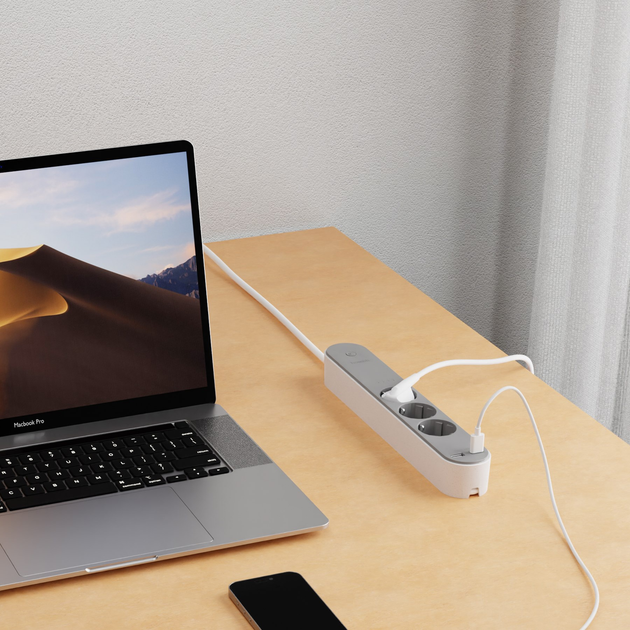 Inteligentny przedłużacz Hombli Smart Power Strip (8721022290300) - obraz 8