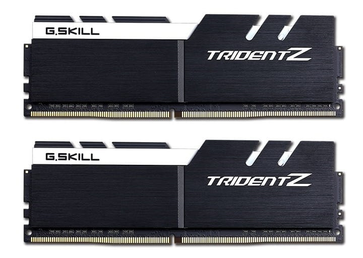 Оперативна пам'ять G.Skill 16GB (2x8GB) DDR4 3200MHz Trident Z Black White (F4-3200C16D-16GTZKW) Б/В - Фото 1 Оперативна пам'ять G.Skill 16GB (2x8GB) DDR4 3200MHz Trident Z Black White (F4-3200C16D-16GTZKW) Б/В - изображение 1