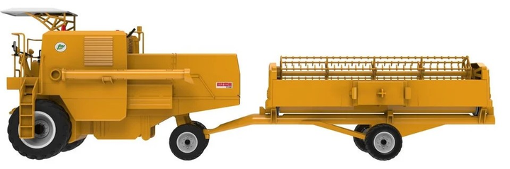 Kombajn Double Eagle Bizon Z056 1:16 Żółty (6948061928298) - obraz 3