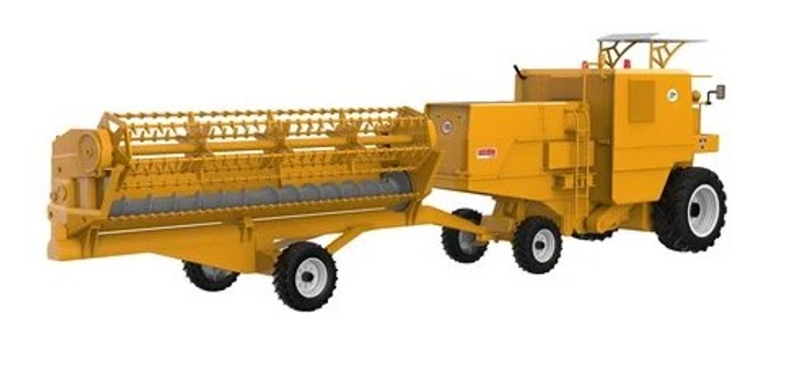 Kombajn Double Eagle Bizon Z056 1:16 Żółty (6948061928298) - obraz 5