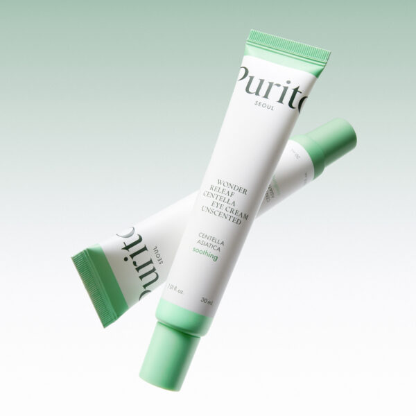 Wonder Releaf Centella Eye Cream Unscented Крем для повік з центеллою та пептидами без ефірних олій Purito seoul 30ml - Фото 4 Wonder Releaf Centella Eye Cream Unscented Крем для повік з центеллою та пептидами без ефірних олій Purito seoul 30ml - зображення 4