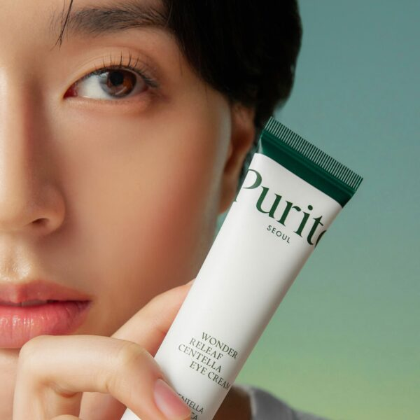 Wonder Releaf Centella Eye Cream Крем для повік з центеллою та пептидами Purito seoul - изображение 4