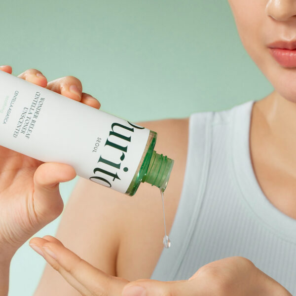 Wonder Releaf Centella Toner Unscented Заспокійливий тонер з центеллою без ефірних олій Purito seoul 200ml - зображення 3