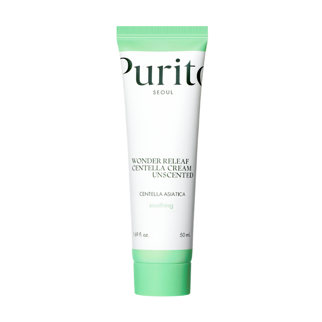 Wonder Releaf Centella Cream Unscented Крем для чутливої шкіри з центеллою без ефірних олій Purito seoul - Фото 1 Wonder Releaf Centella Cream Unscented Крем для чутливої шкіри з центеллою без ефірних олій Purito seoul - изображение 1