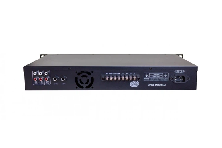 Трансляційний мікшер-підсилювач із USB DV audio LA-80.4P - Фото 2 Трансляційний мікшер-підсилювач із USB DV audio LA-80.4P - изображение 2