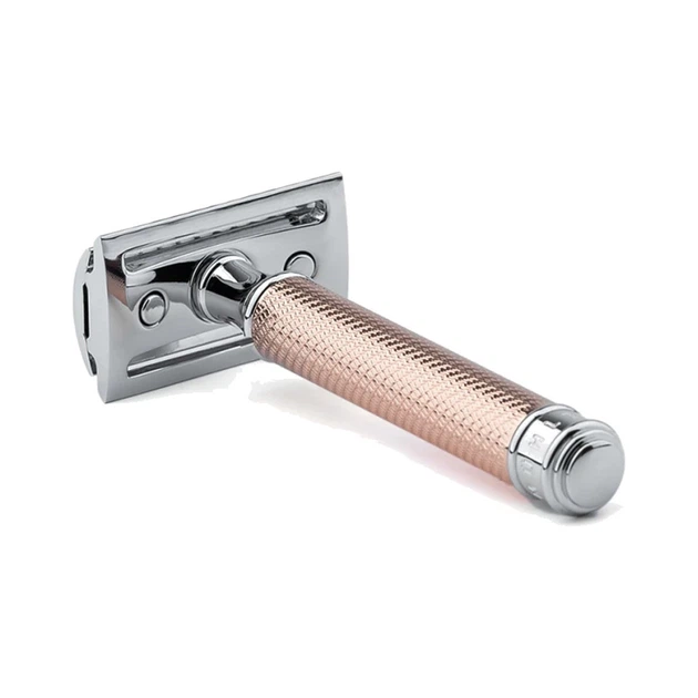 Станок для бритья Т-образный Muehle R89 Rose Gold Traditional Razor - изображение 3