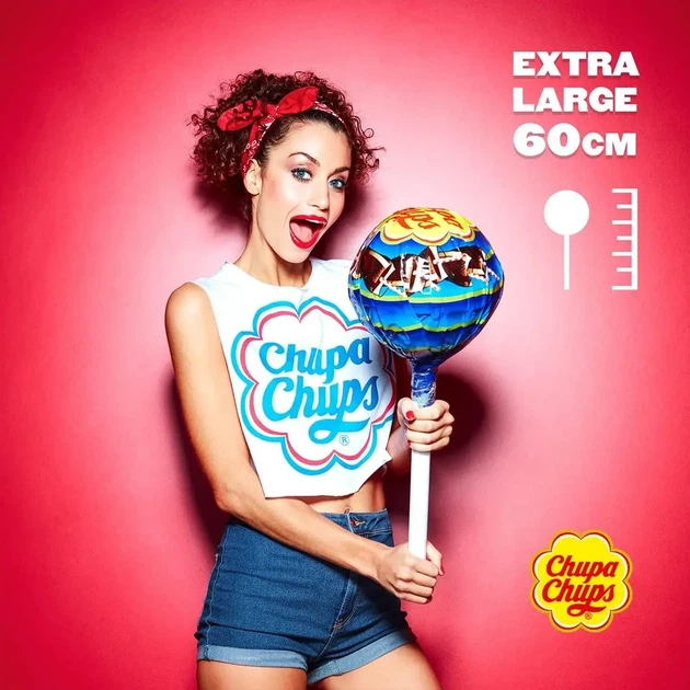 Подарунковий Гігантський Chupa chups Cola Big зі смаком Кока-Коли 20шт 240 г - Фото 4 Подарунковий Гігантський Chupa chups Cola Big зі смаком Кока-Коли 20шт 240 г - зображення 4