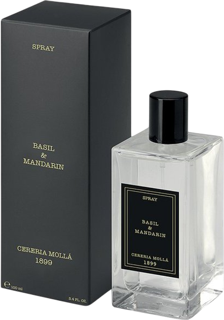 Spray dla domu Cereria Molla Cosmetica Premium Basil and Mandarin 100 ml (8424405012185) - obraz 3