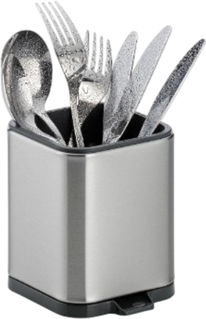 Сушарка для столових приборів Kela Plata срібна 10 x 11.5 x 12.5 см (4025457121272) - зображення 3