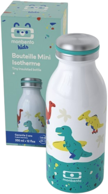 Butelka termiczna Monbento Cooly Graphic Dino 350 ml (3760367953667) - obraz 5