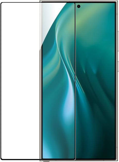Szkło hartowane Etteri 9D Full Glue Premium do Samsung Galaxy S25 Ultra Black (5906961957870) - obraz 1