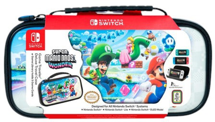 Etui Nacon Nintendo Switch Travel Case Super Mario Bros. (0663293112968) - obraz 4