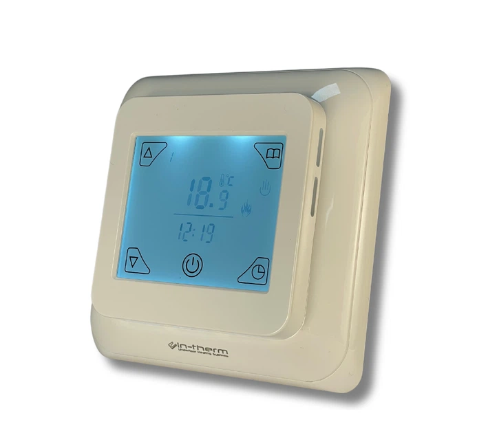 Программируемый терморегулятор In-Therm WL 91 White с датчиками температуры пола и датчиком температуры воздуха - изображение 2