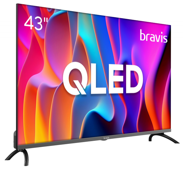 LED-телевизор Bravis 43k7000q - изображение 2
