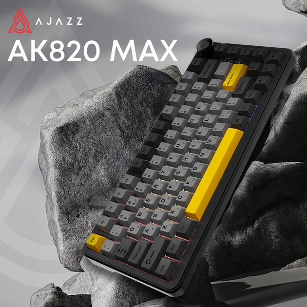 Клавіатура механічна дротова Ajazz AK820 MAX Magnetic Switch RGB