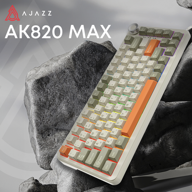 Клавиатура механическая беспроводная Ajazz AK820 MAX Flying Fish