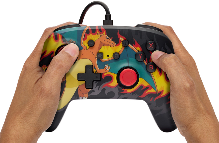 Kontroler PowerA Enhanced Wired Controller - Charizard Firestorm (0617885090318) - obraz 8