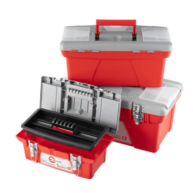 Комплект ящиков Intertool 13" 16" 18" (3 шт.) BX-0503 (BX-0503) красные - Фото 1 Комплект ящиков Intertool 13" 16" 18" (3 шт.) BX-0503 (BX-0503) красные - изображение 1