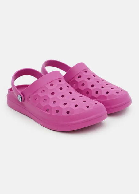 Жіночі шльопанці сабо Joybees Varsity Clog Dark Magenta, розмір 39.5 устілка 26,2см (малинові соти) - Фото 3 Жіночі шльопанці сабо Joybees Varsity Clog Dark Magenta, розмір 39.5 устілка 26,2см (малинові соти) - зображення 3
